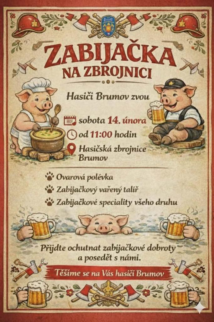 zabijačka hasiči