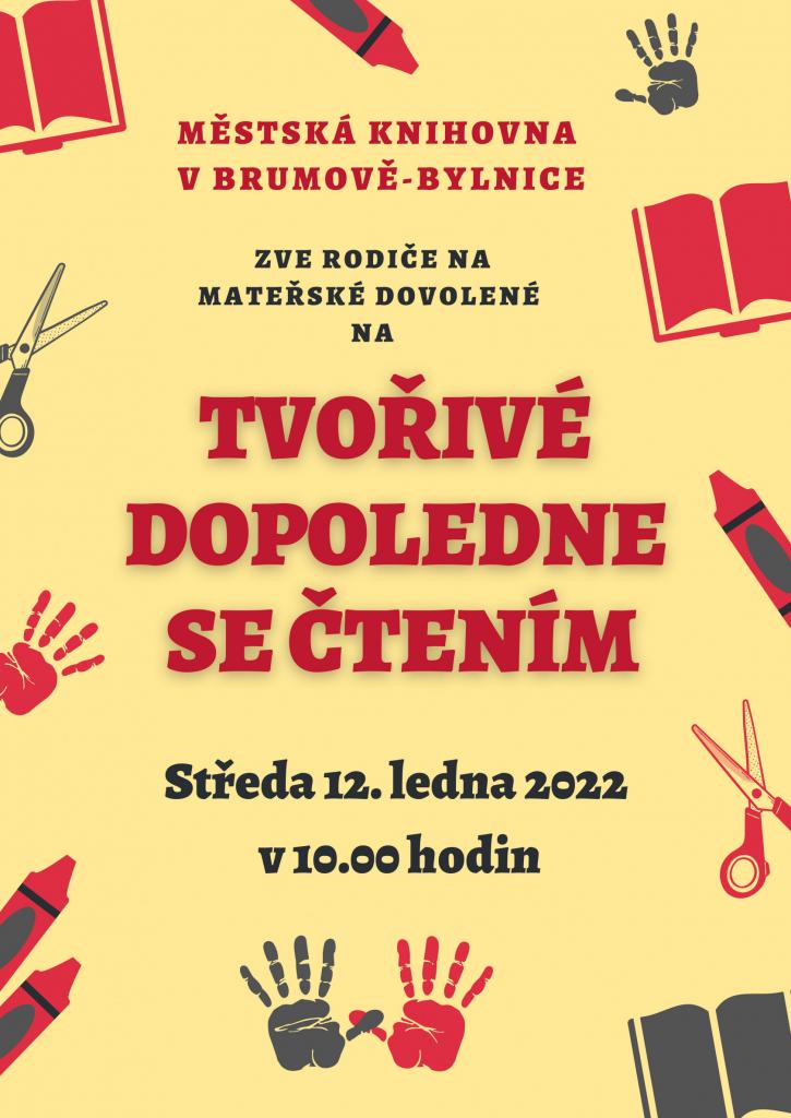 Tvořivé dopoledne se&nbsp;čtením