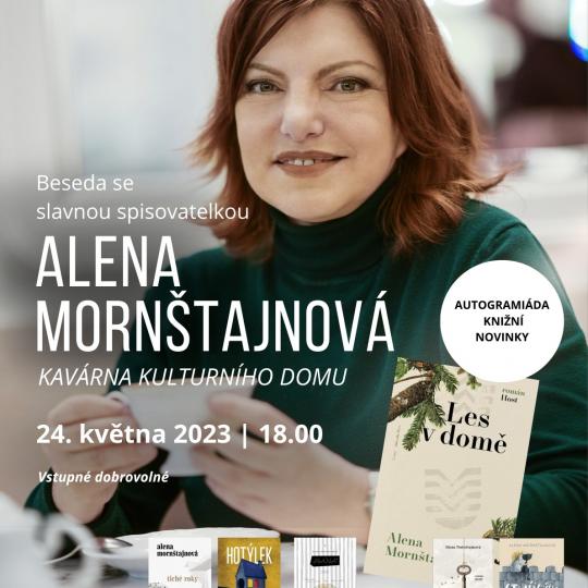 Alena Mornštajnová – Beseda s autogramiádou knižní novinky: Les v domě 2