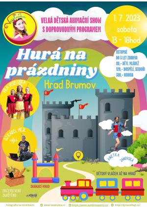 Hurá na prázdniny - Velká dětská animační show s doprovodným programem 1