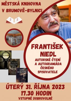 Autorské čtení Františka Niedla 1