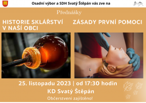 Setkání s přednáškami KD Sv.Štěpán 1