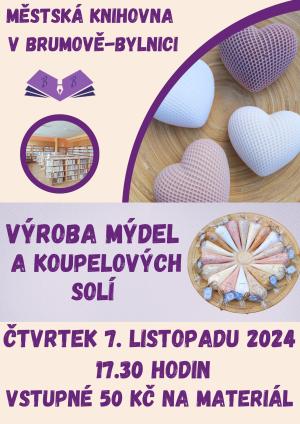 Výroba mýdel a koupelových solí 1