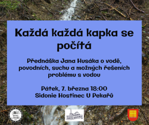 KAŽDÁ KAPKA SE POČÍTÁ 