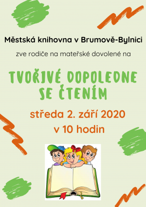 Tvořivé odpoledne se čtením