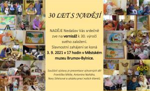 Pozvánka na vernisáž 3. 9. 2021