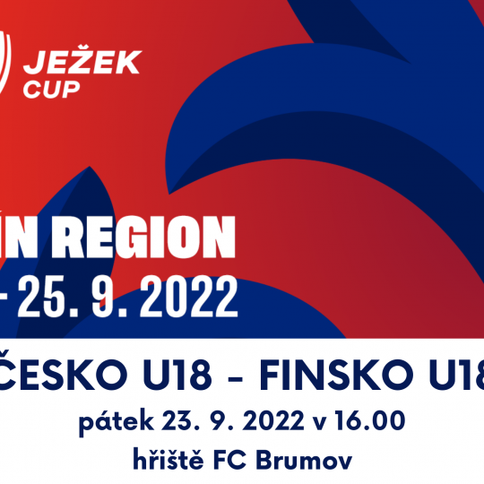 Turnaj Václava Ježka | ČESKO U18 - FINSKO U18