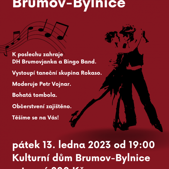 Městský ples Brumov-Bylnice
